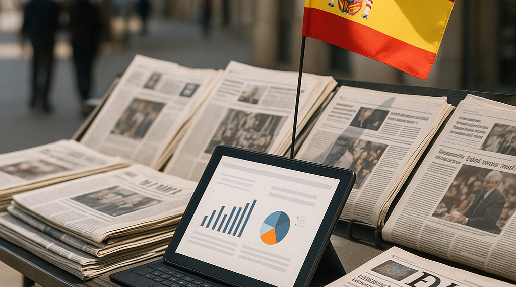 España estrena su rodillo