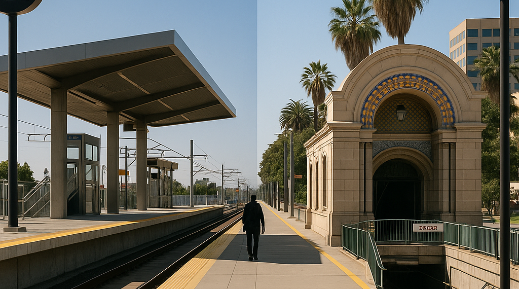 LA’s New Metro Stations: A Tale Of Two Design Realities
