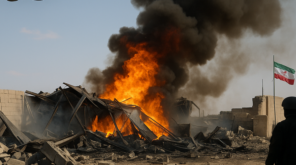 Estados Unidos bombardeó instalaciones militares iraníes tras el ataque del régimen a un carguero en Ormuz