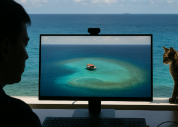 Imágenes satelitales detectan y luego pierden el rastro de una misteriosa estructura en el mar de China Meridional