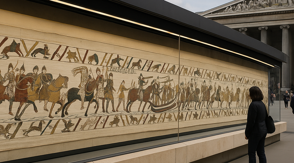 Detail of the Bayeux tapestry