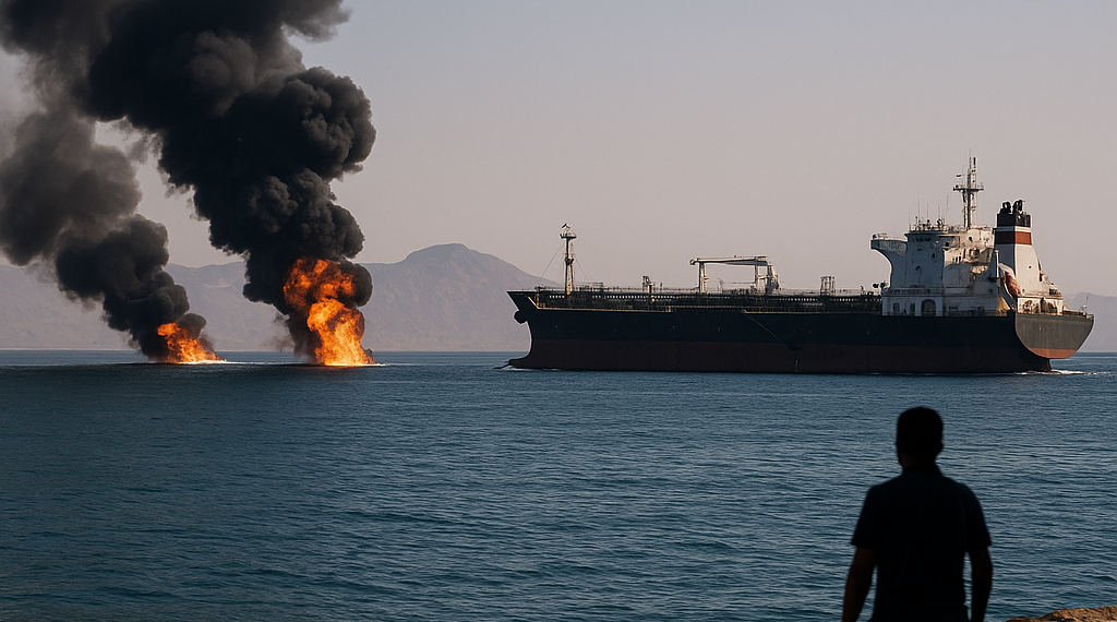 Explosiones en el sur de Irán: el régimen dijo que bloqueó un petrolero que intentaba cruzar el estrecho de Ormuz