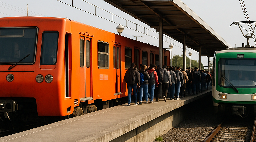 Incumple en Metro ¡le dan Tren Ligero!