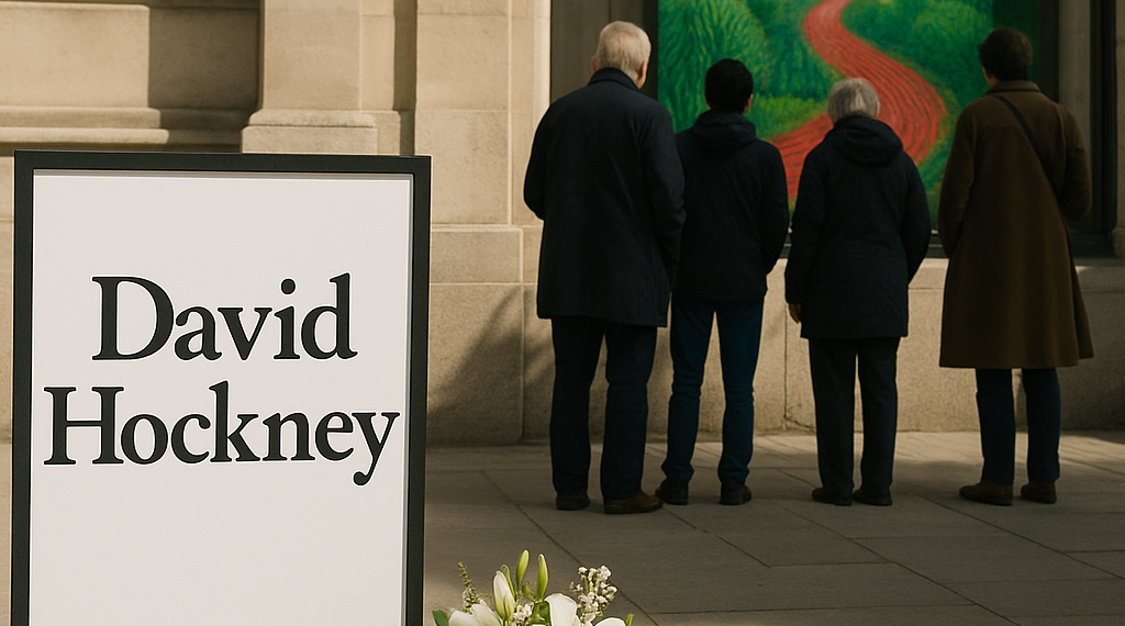Murió David Hockney, figura del arte contemporáneo