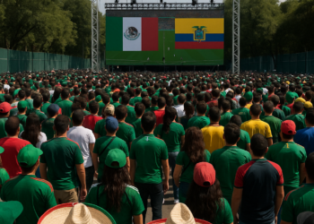 Alcanza Fan Fest su máxima capacidad previo a México-Ecuador