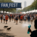 Fan Fest de Houston se llena pese al intenso calor de Texas de hasta 38 grados
