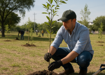 Impulsa Felipe Macías jornadas de reforestación con la participación de ciudadanos