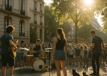 Francia celebra la Fiesta de la Música pese a la ola de calor