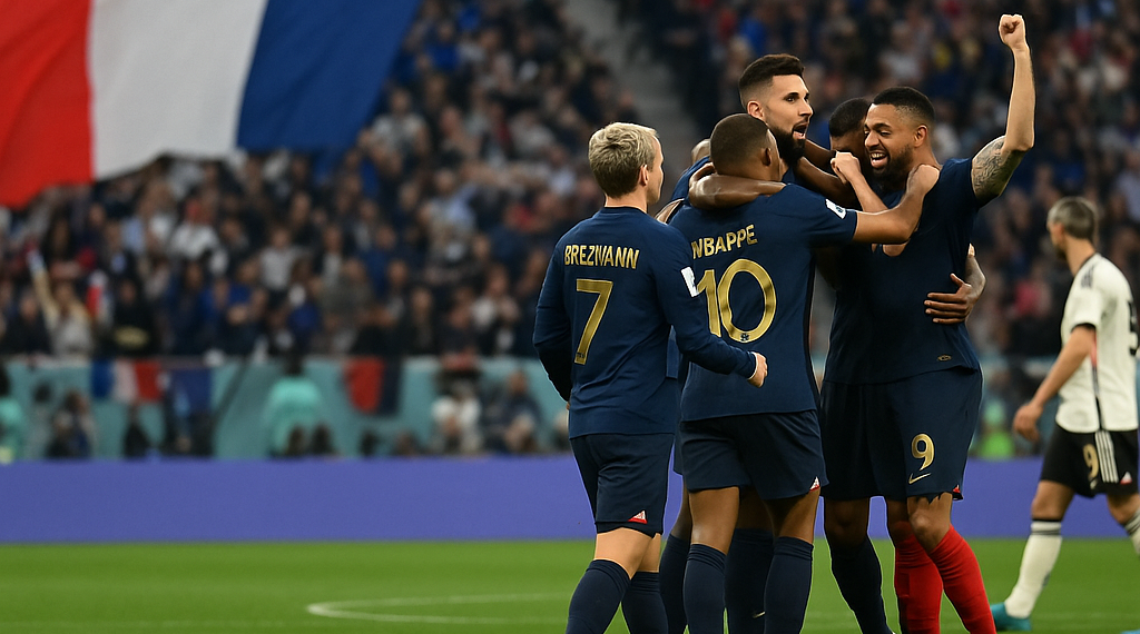 Francia encabeza "grupo de la muerte" en el Mundial