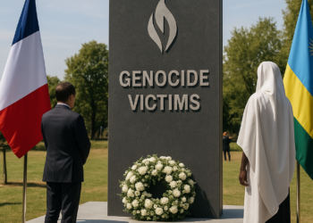 Francia y Ruanda inauguraron en París un monumento a las víctimas del genocidio de 1994