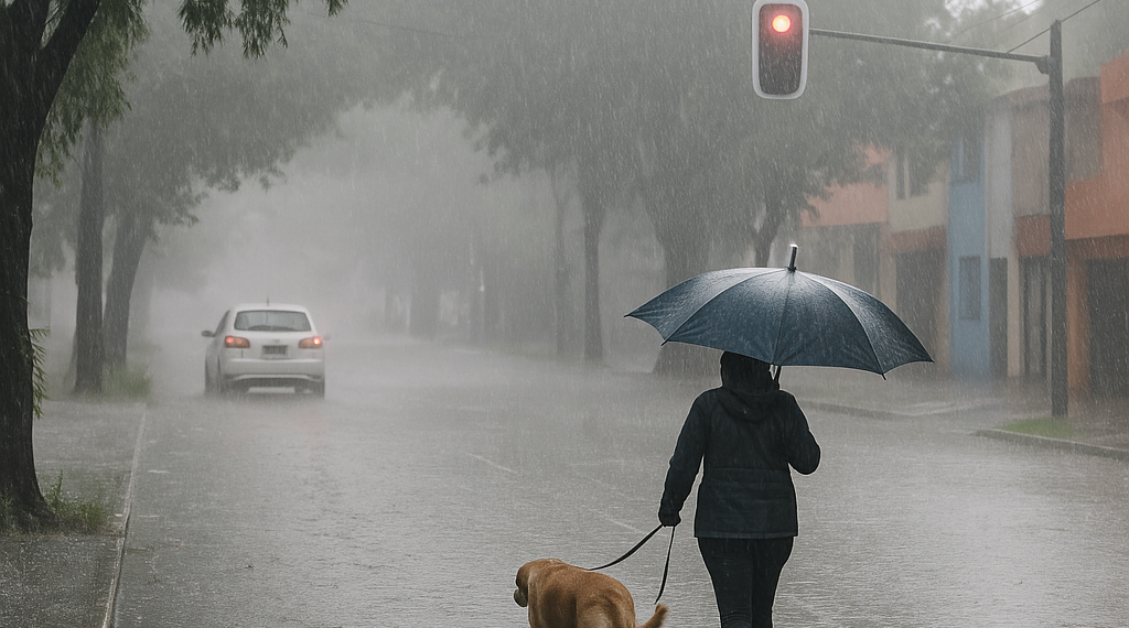 Azota tormenta al sur de la CDMX y colapsa vialidades