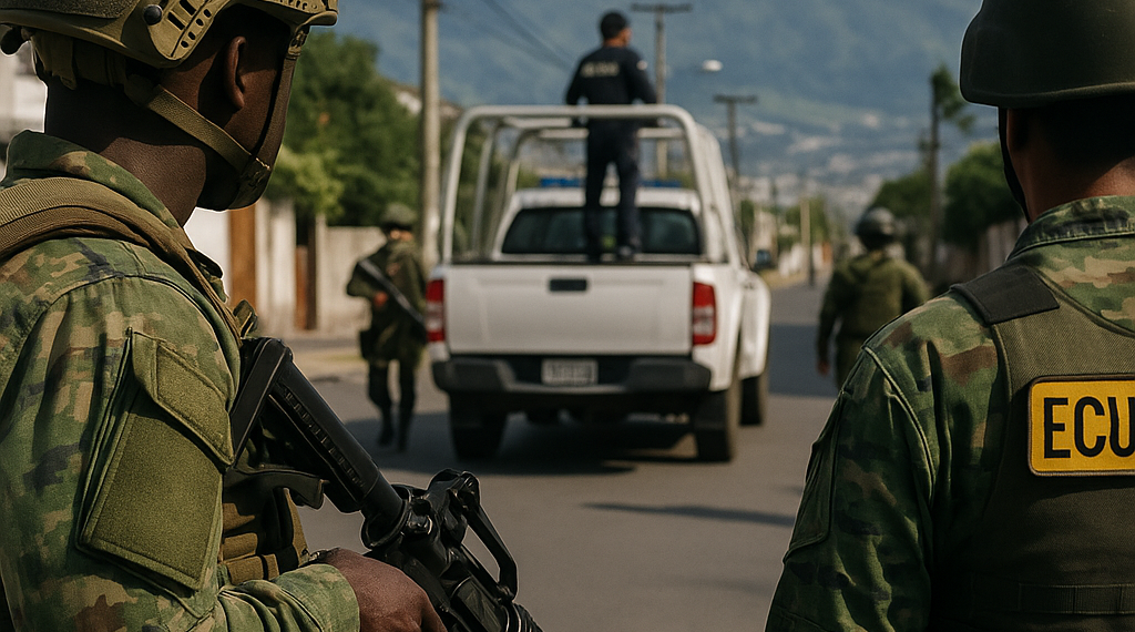 Tropas extranjeras gozarán de inmunidad en lucha anticrimen en Ecuador