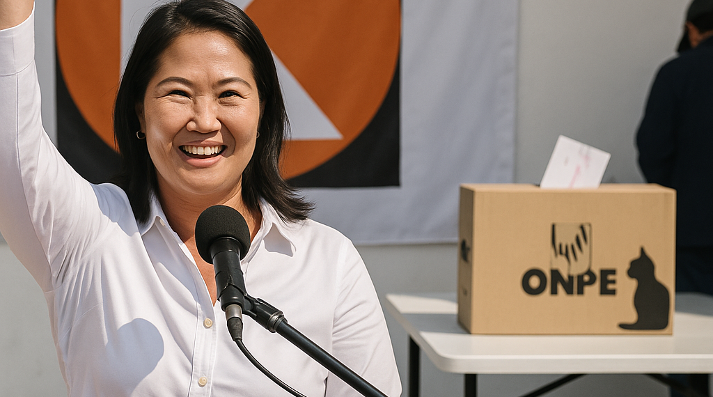 Fujimori da por ganadas las elecciones en Perú: "Ahora tenemos que fijarnos en los próximos cinco años"