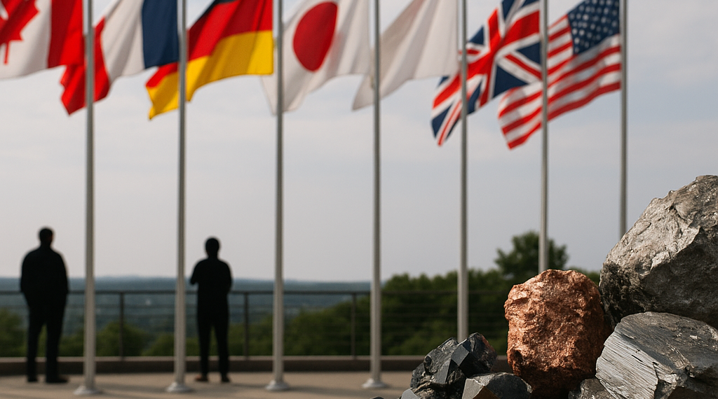 El G7 crea una alianza sobre minerales críticos y una plataforma para reducir dependencia de China