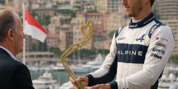 Pierre Gasly recibe trofeo del GP de Mónaco aunque la apelación aún está pendiente
