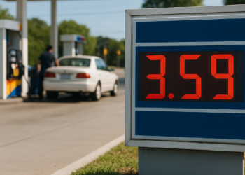 Gasolina en EU cae por quinta semana consecutiva y ya se vende a menos de 4 dólares por galón