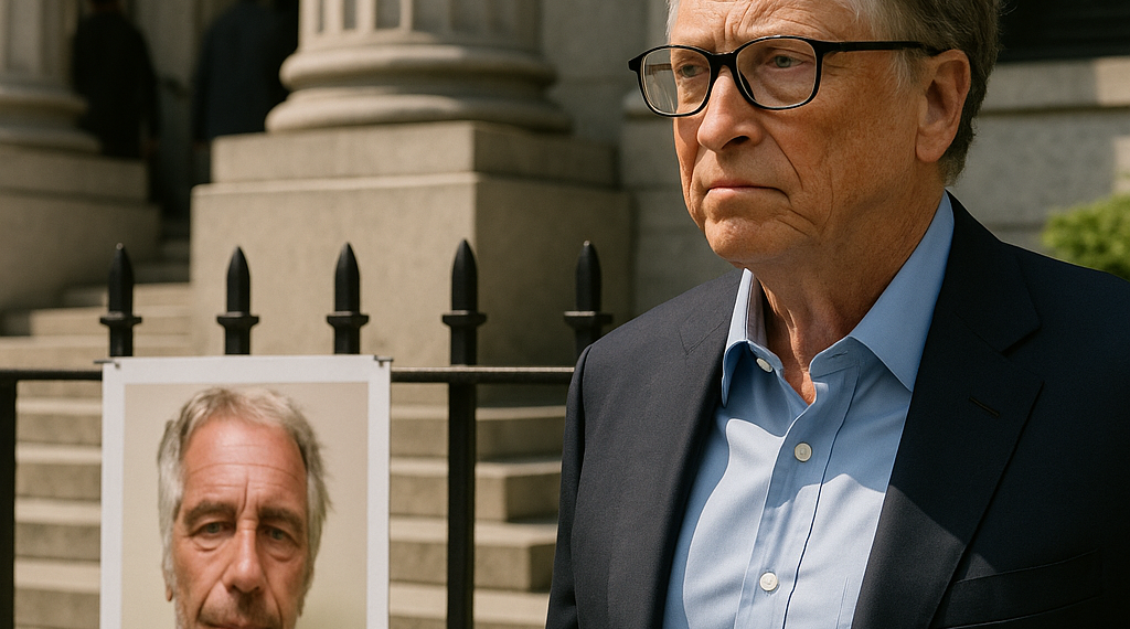 Gates dice que Epstein intentó chantajearlo con infidelidades