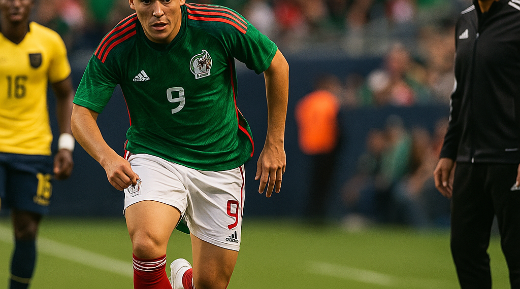 Va Gilberto Mora de inicio ante Ecuador