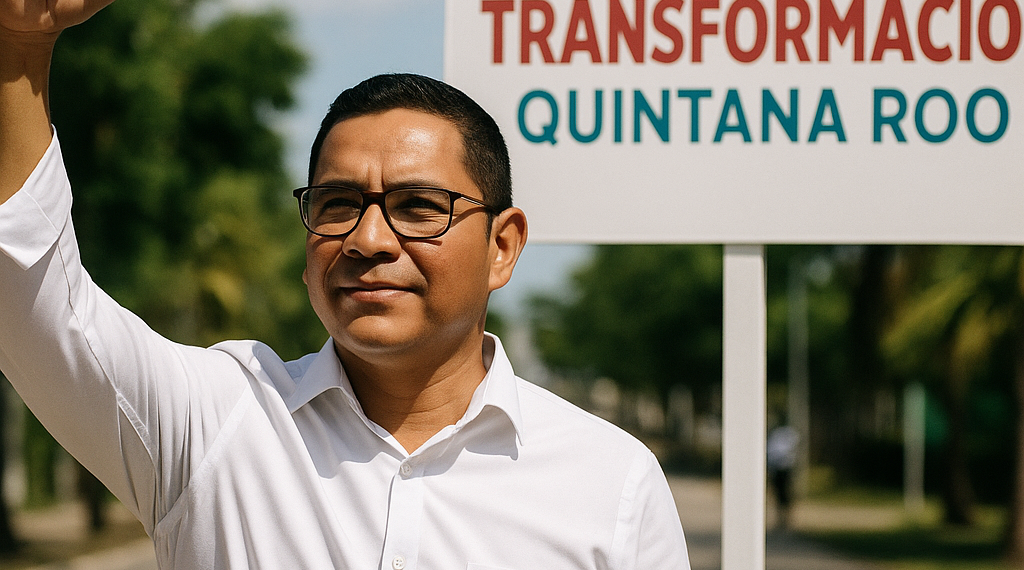 Gino Segura se registra para coordinar la defensa de la Transformación en Quintana Roo