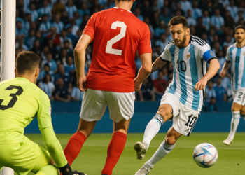 Doblete de Messi y Argentina vence a Austria