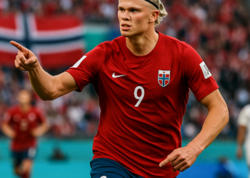 Haaland impulsa primer triunfo de Noruega en ‘nocaut’ de Copa del Mundo