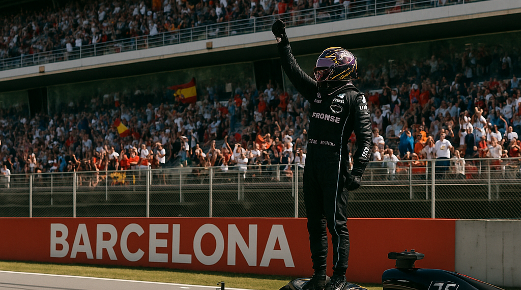 ¡Lewis Hamilton gana el GP de Barcelona!