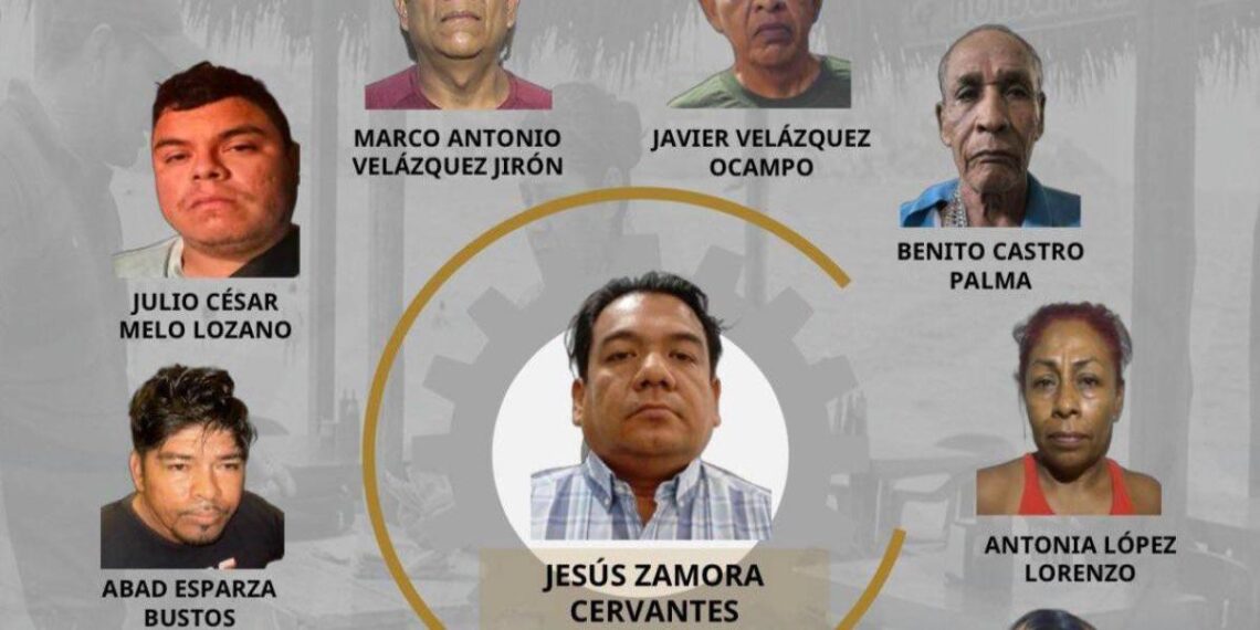 Harfuch informa la captura de 11 extorsionadores que operaban en playas de Acapulco