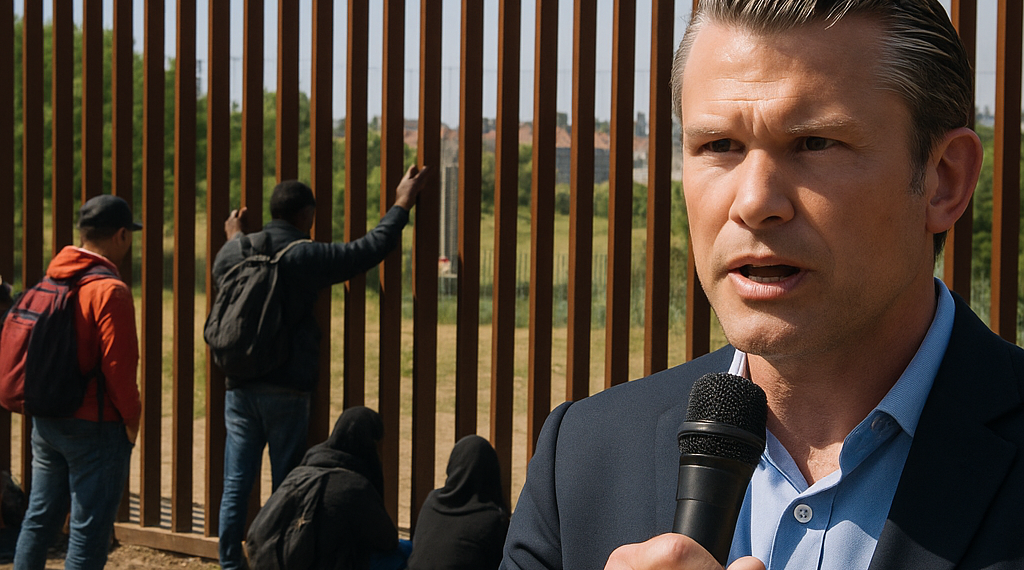 Hegseth insta a Europa a combatir una "invasión" de migrantes