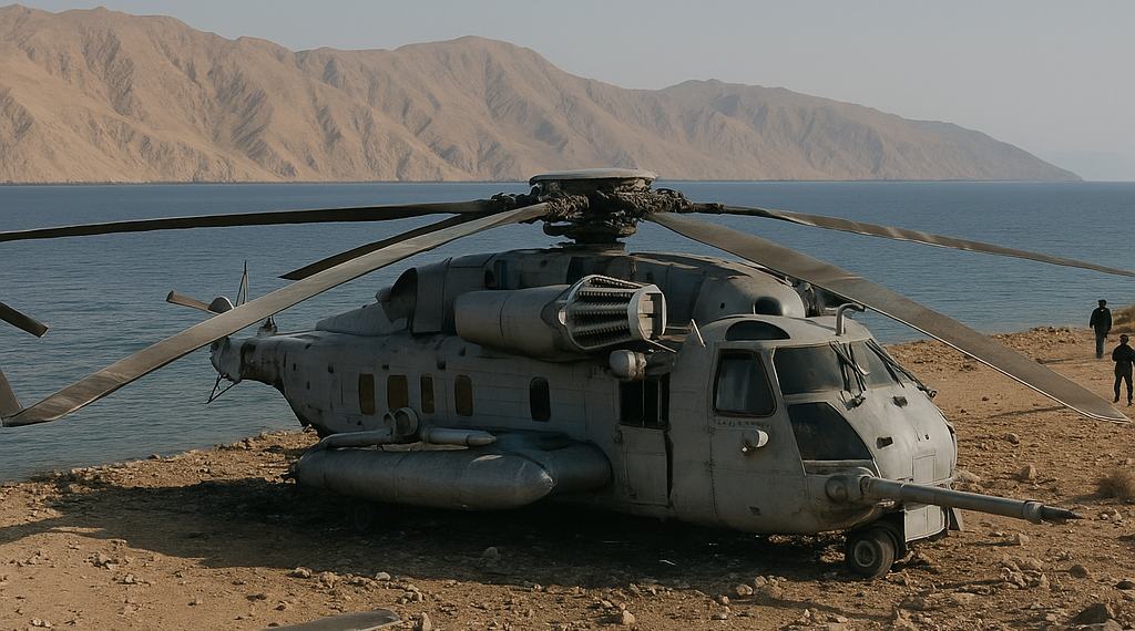 Un helicóptero del ejército de EEUU se estrella cerca de Ormuz, sin causar víctimas