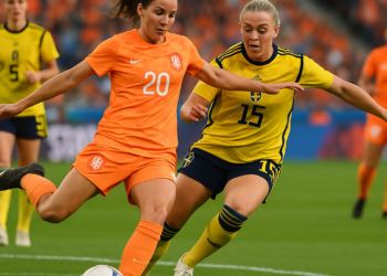 Países Bajos golea 5-1 a Suecia