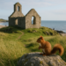 Ruinas de una iglesia, ardillas rojas y una isla que desaparece con la marea: así es Traeth Llanddwyn, la mejor playa del Reino Unido