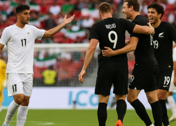 Afecta 'empatitis' al Mundial: Irán 2-2 Nueva Zelanda