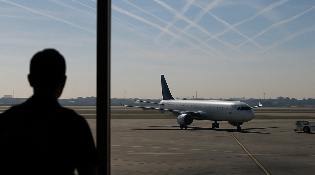 Así cambió el tráfico aéreo sobre el Golfo Pérsico ante el ataque de Irán contra el aeropuerto de Kuwait