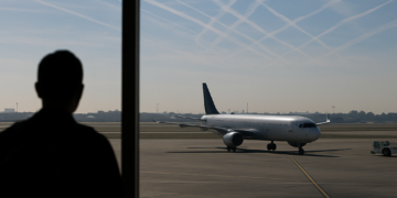 Así cambió el tráfico aéreo sobre el Golfo Pérsico ante el ataque de Irán contra el aeropuerto de Kuwait