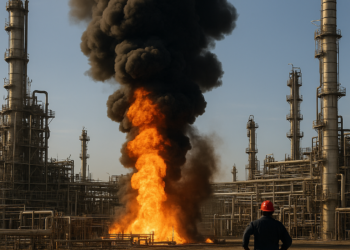 Reportan incidente en refinería en Dos Bocas