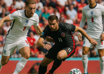 Se impone Inglaterra con 'punch' sobre Croacia