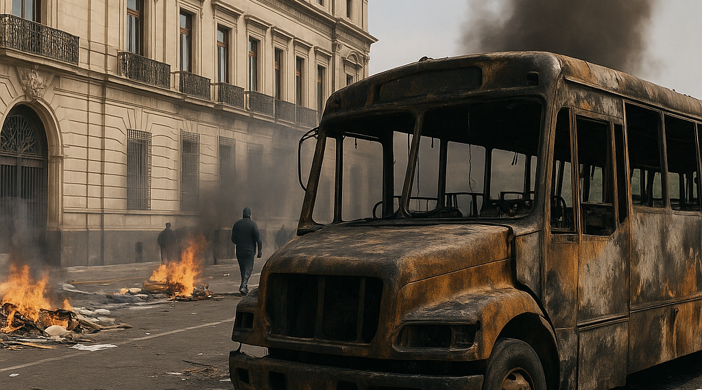 Preocupa a Segob imagen del País  por destrozos de la CNTE