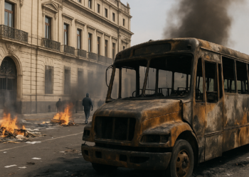 Preocupa a Segob imagen del País  por destrozos de la CNTE