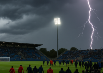 Suspenden 2T del Francia-Irak por tormenta eléctrica