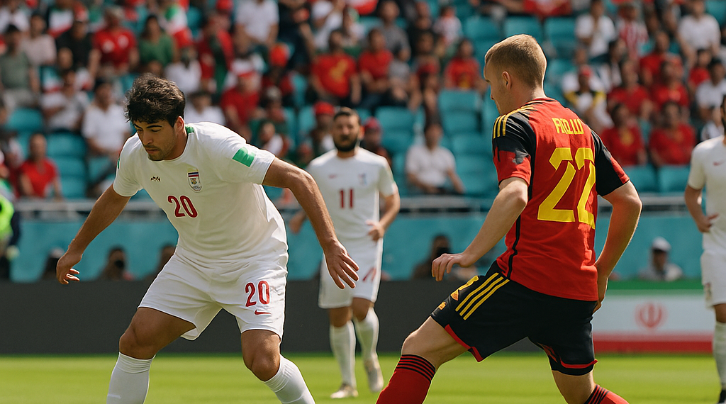Irán iguala ante Bélgica y se mantiene invicta en Mundial