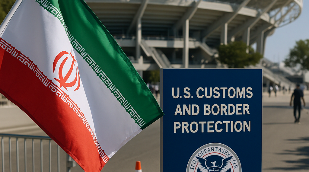 La selección de Irán deberá entrar y salir de Estados Unidos el mismo día del partido durante la Copa del Mundo