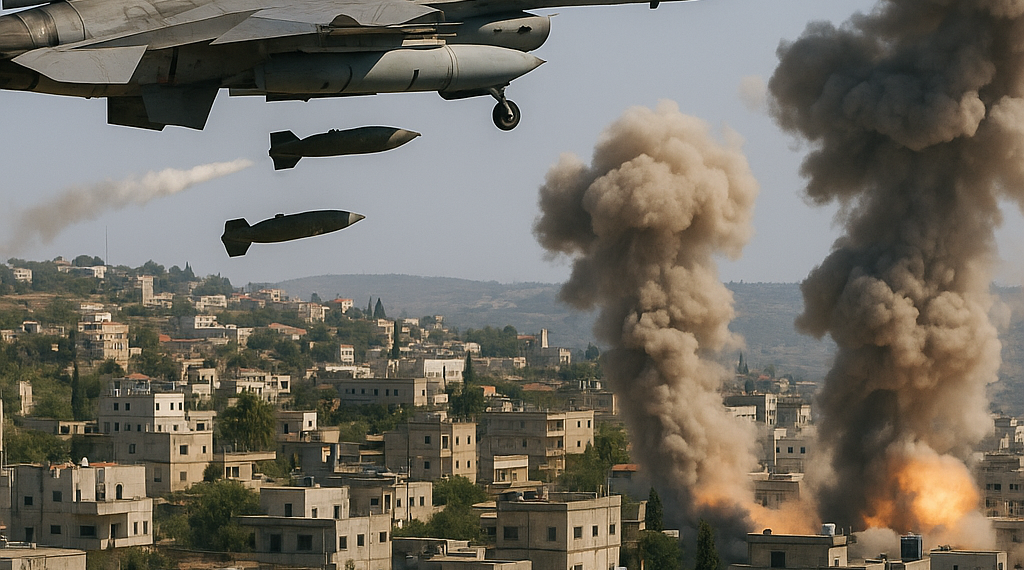El Ejército de Israel bombardeó 150 posiciones del grupo terrorista Hezbollah en el sur del Líbano