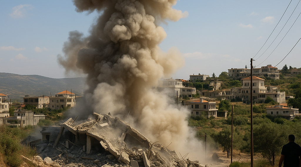 Israel atacó objetivos de Hezbollah en el sur del Líbano tras las advertencias de evacuación a varias aldeas