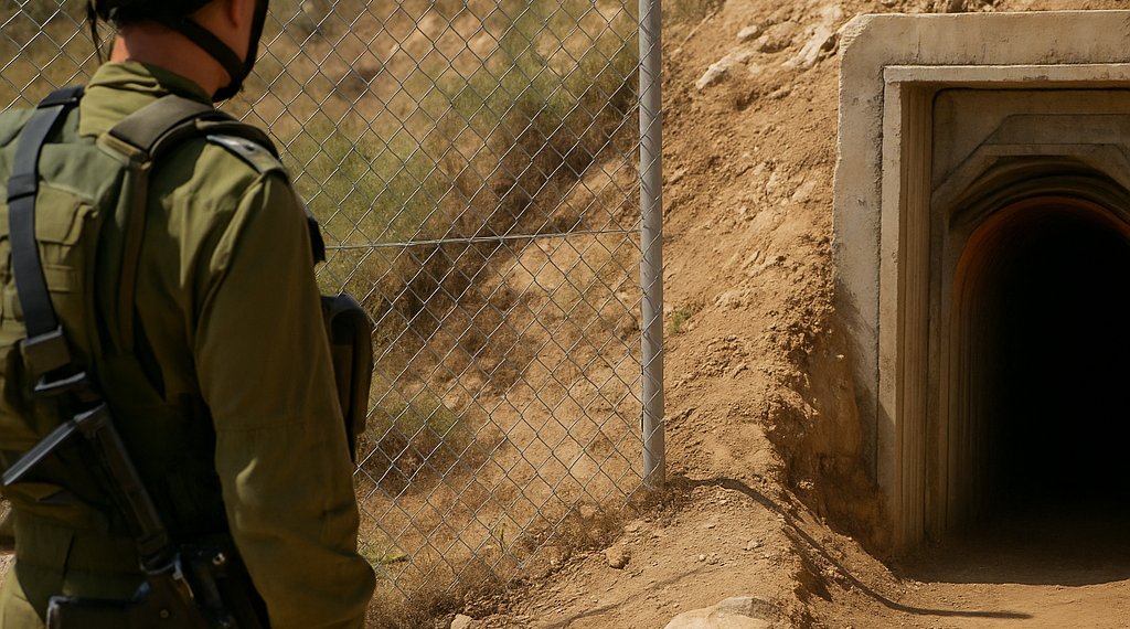 Israel publica un vídeo destruyendo un túnel de Hezbolá de 200 metros en Líbano