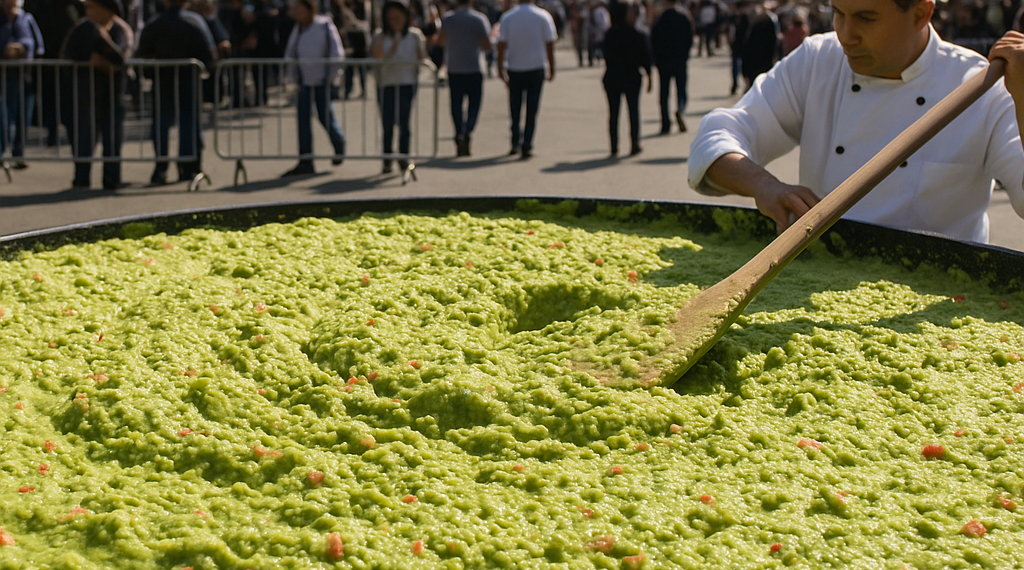 Jalisco obtiene Récord Guinness con guacamole más grande del mundo