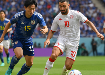 Golea y elimina Japón a Túnez en juego mil del Mundial