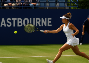 Jessica Bouzas supera sin apuros la primera ronda de Eastbourne