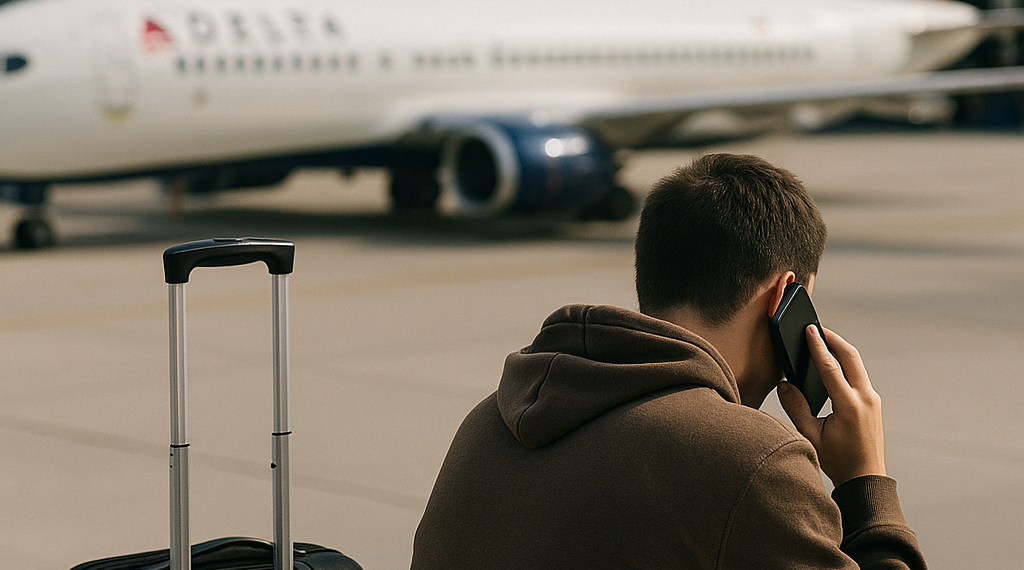 Una joven demanda a Delta Air Lines por acusar a su padre de forma falsa de trata de personas y agresión sexual durante un vuelo