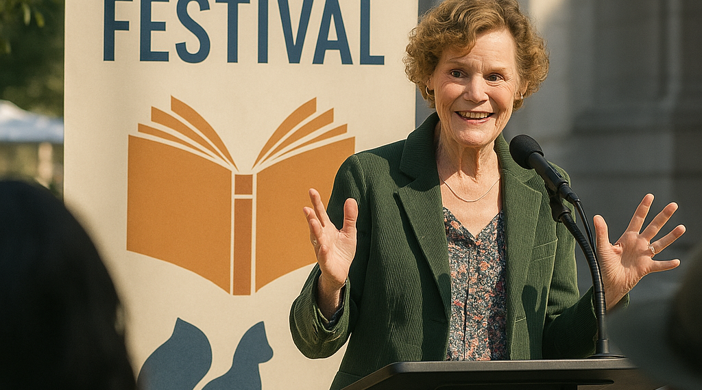Judy Blume speaks at Santa Fe International Literary Festival : NPR