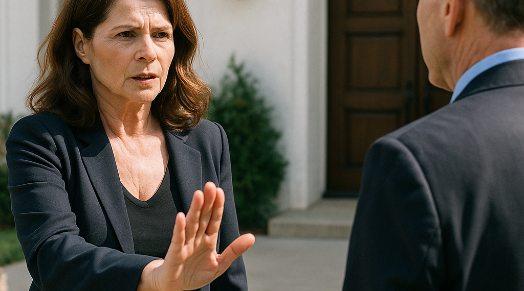 Julia Ormond Threatens Top Collector Michael Ovitz With Bench Warrant